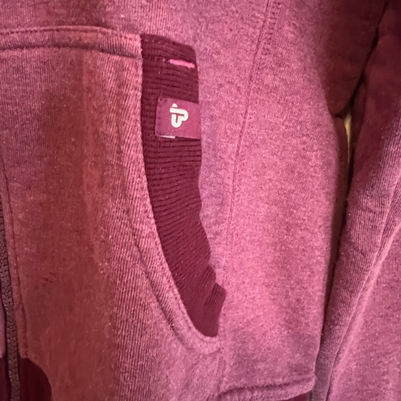 Pact Women's Burgundy Hoodie Jacket - Picture 3 of 6